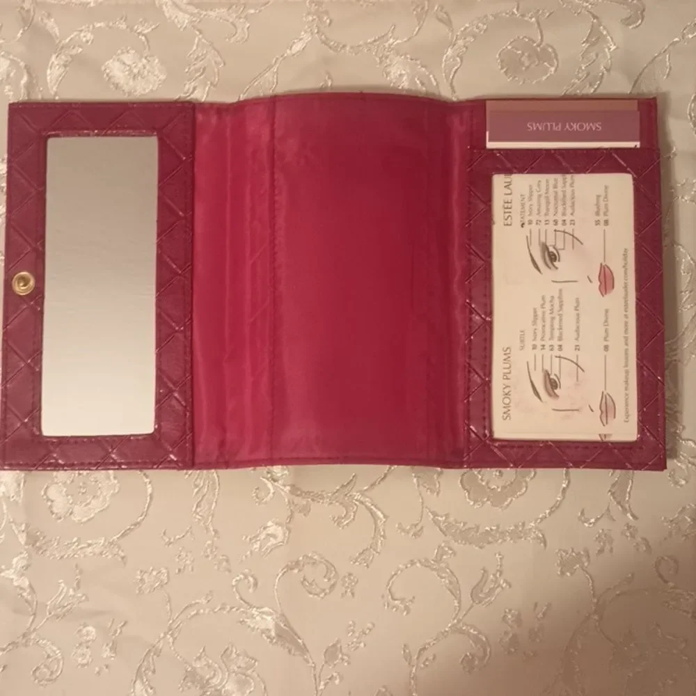 Estee Lauder Red Cosmetics Bag
